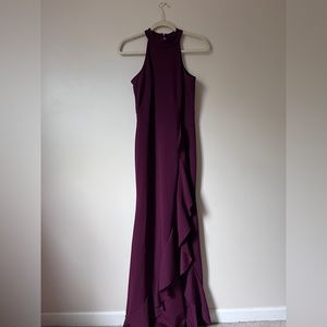 Maroon Formal Dress Size M